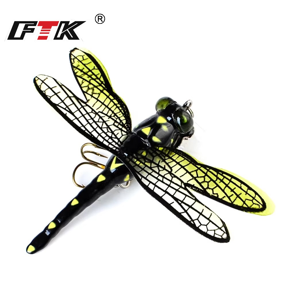 FTK 6g Topwater Dragonfly Dry  – обзор и цена Fishing Lure Popper