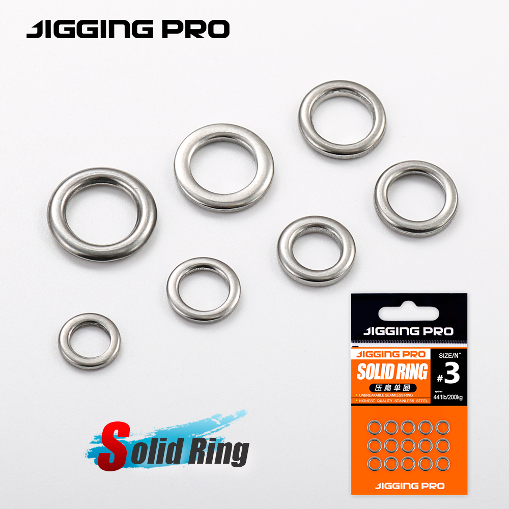JIGGING PRO Fishing Solid Ring – обзор и цена Fishing Lure Jig