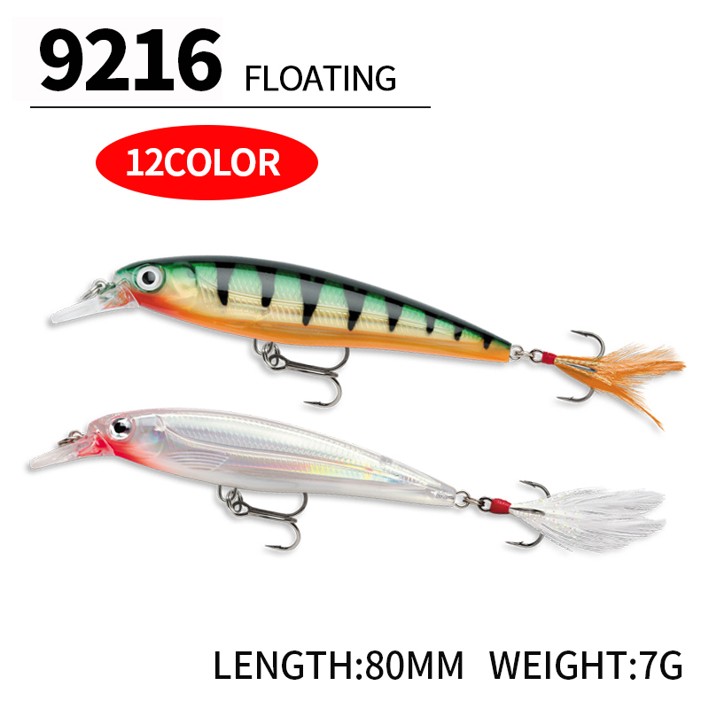 Floating Minnow Fishing Lures  – обзор и цена Fishing Lure Jerkbait