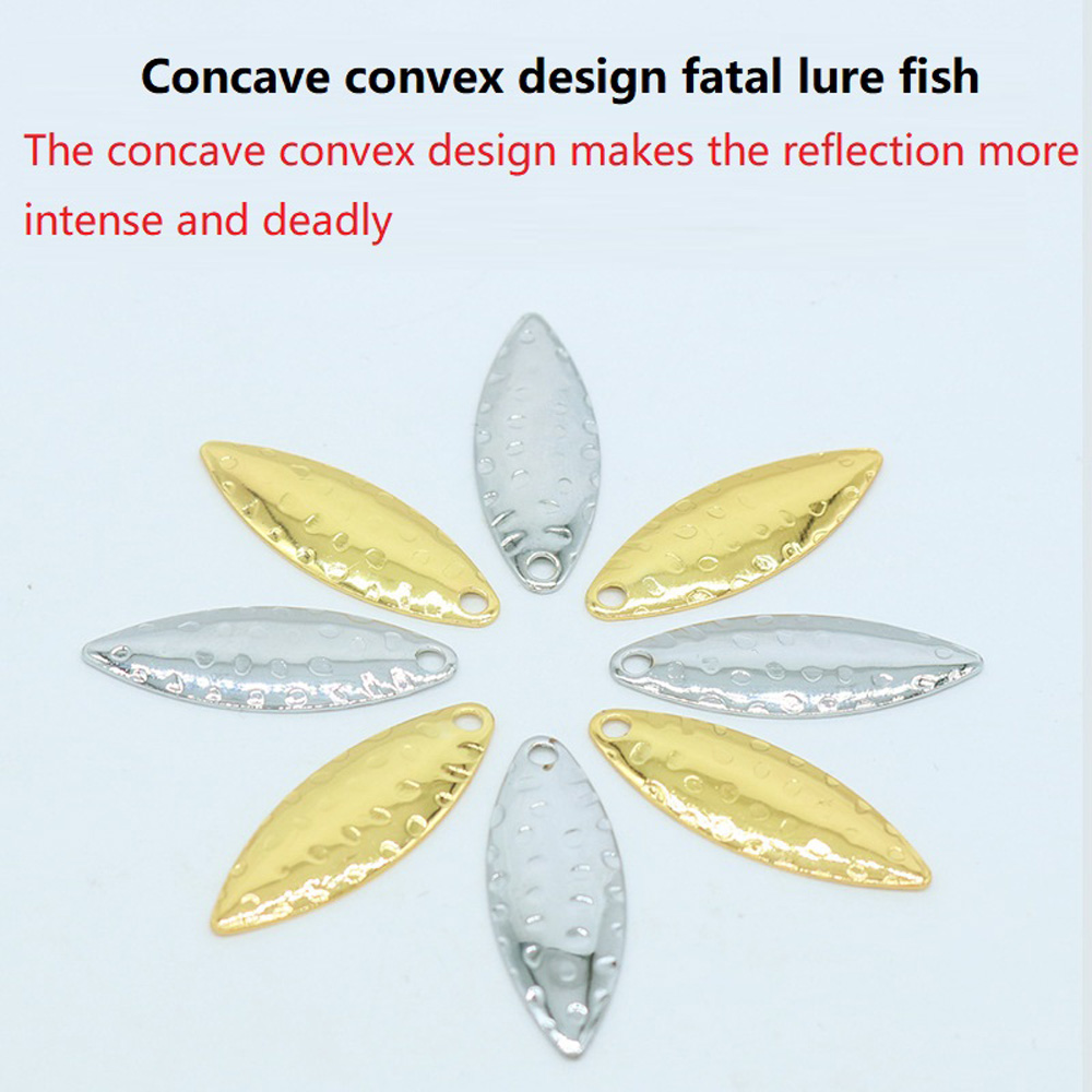 10Pcs/lot Willow leaf Sequin P – обзор и цена Fishing Lure Spinner