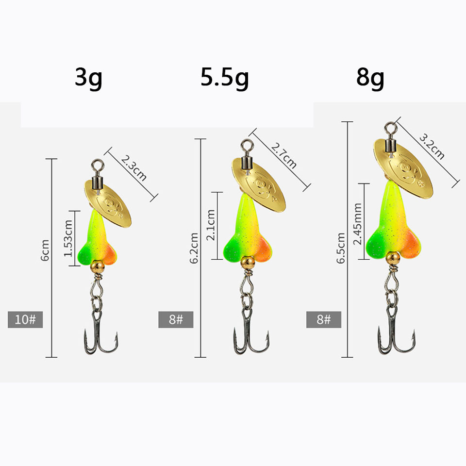 2pcs Metal Spoon Spinner Fishi – обзор и цена Fishing Lure Crankbait