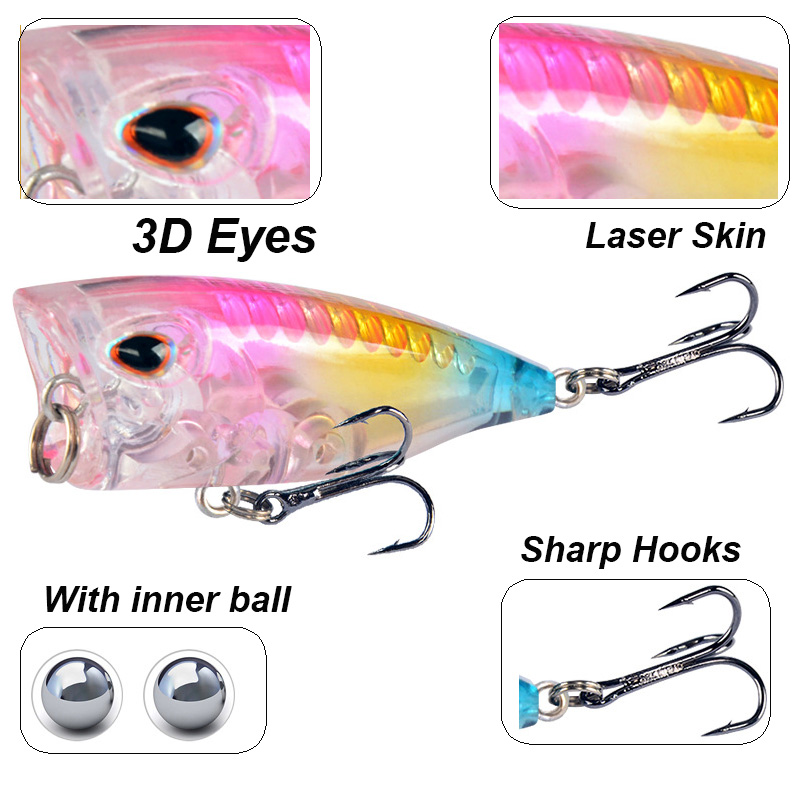 YUCONG 1PC Mini Popper Fishing – обзор и цена Fishing Lure Crankbait
