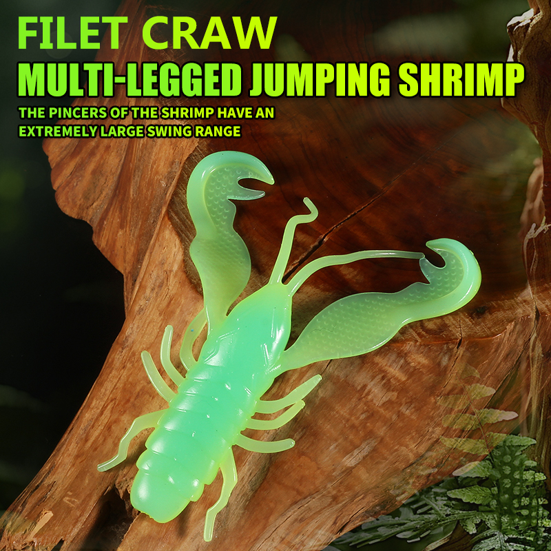 2023 Supercontinent Filet Craw – обзор и цена Fishing Lure Soft Plastic