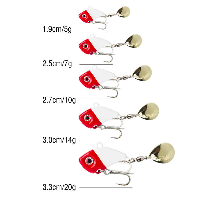6PC 5g/7g/10g/14g/20g Rotating – обзор и цена Fishing Lure Crankbait