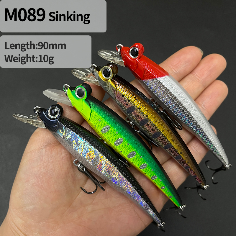 90mm 10g Slow Sinking Jerkbait – обзор и цена Fishing Lure Jerkbait